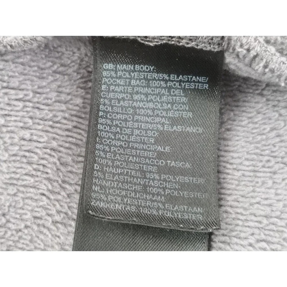 The North Face Womens Jacket Gray Fleece Full Zip Stretch Outdoor Size M - Picture 7 of 12